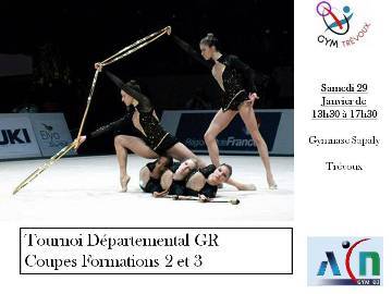 Tournoi Départemental GR et Coupe Formation à Trévoux 