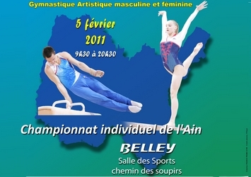 Championnat Départemental Individuels à Belley le 05 Février 2011 Les résultats