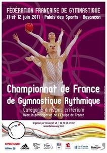 Championnat de France DC GR Besançon les 11 et 12 juin