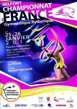 Championnat de France Individuel GR - 25/26 Janvier 2014 - Belfort - Résultats