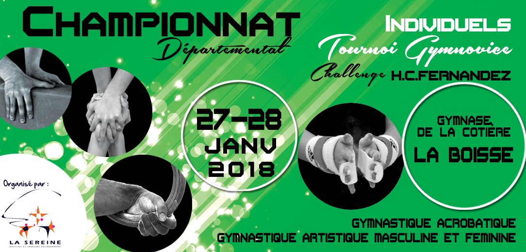 Championnat départemental individuels & Gymnovice Montluel/La Boisse : Résultats