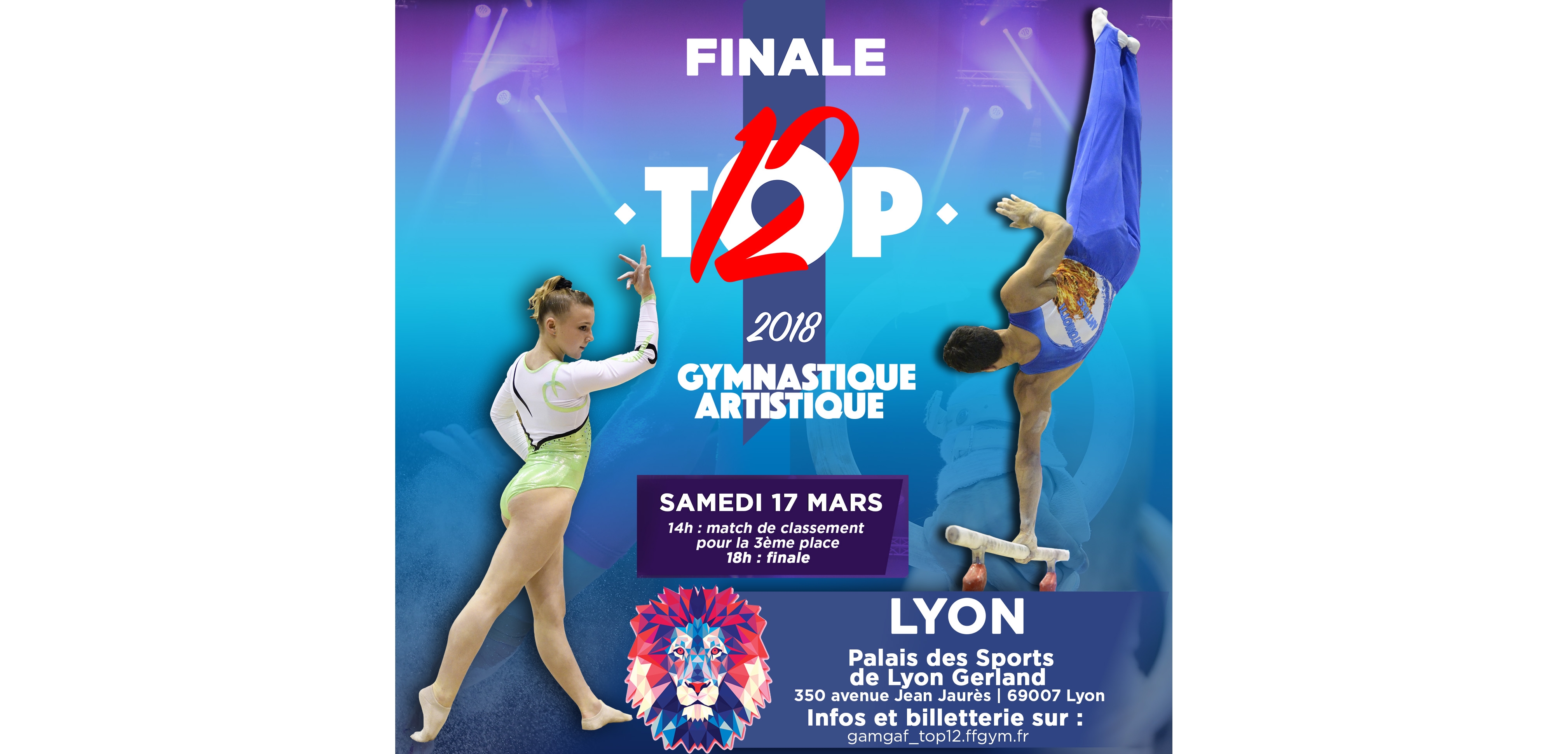 Finale du TOP 12 à Lyon Gerland