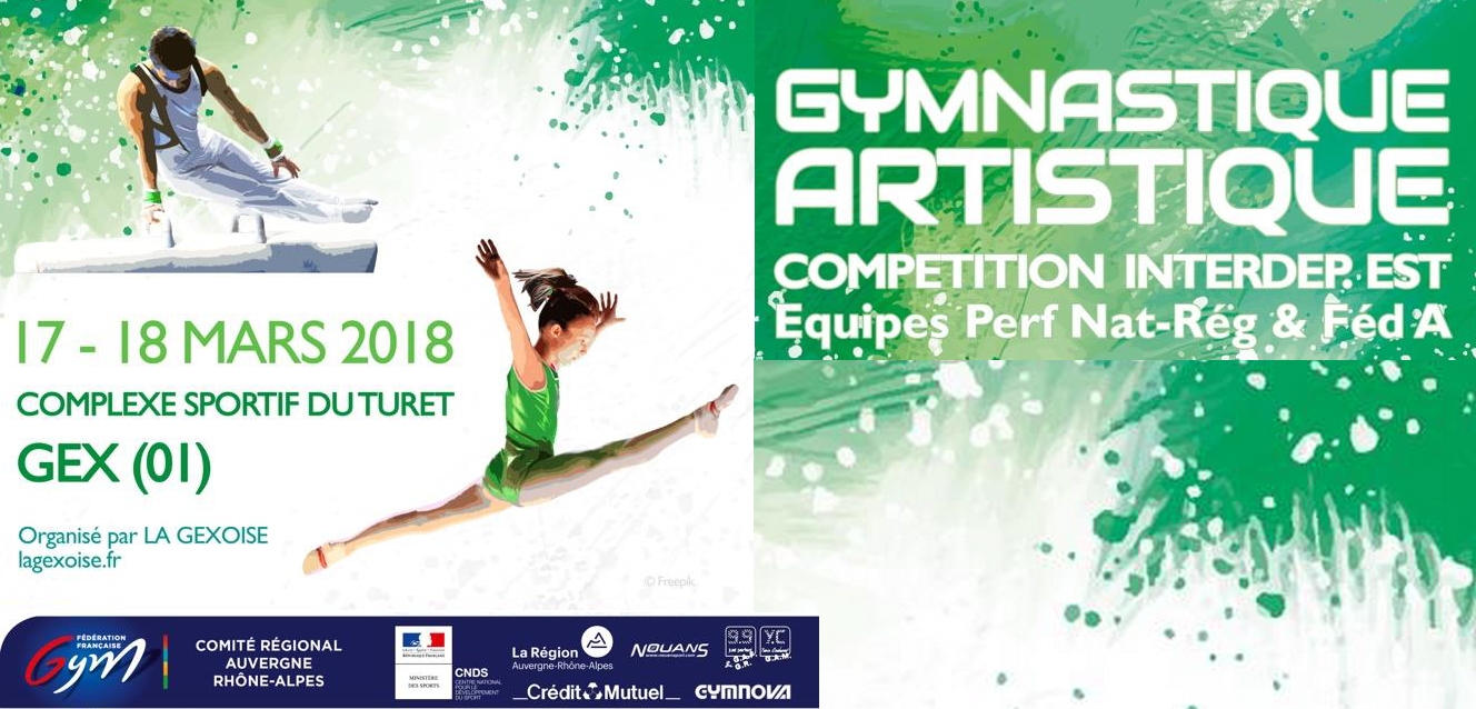 Championnat Inter départemental Equipes Gym Artistique à Gex