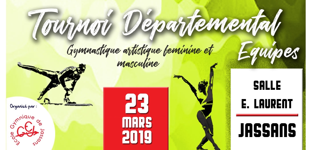 Tournoi departemental 1 GAM GAF à Jassans le 23 mars: Les résultats