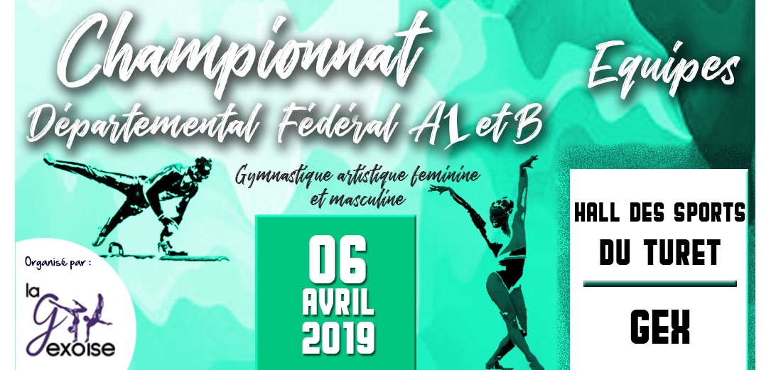 Championnat départemental Equipes GAF GAM fedéral A1 et B à Gex Résultats