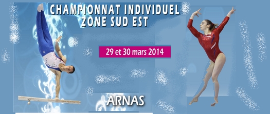 Championnat de zone Sud-Est individuel GAM-GAF- 29 et 30 mars - ARNAS - RESULTATS