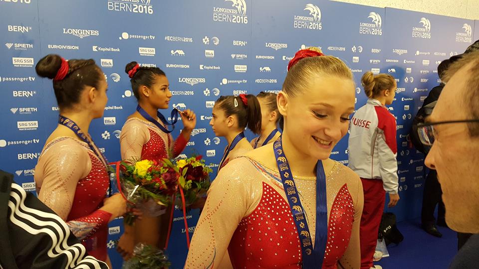 L'équipe de France en GAF médaille de bronze aux championnat d'Europe !